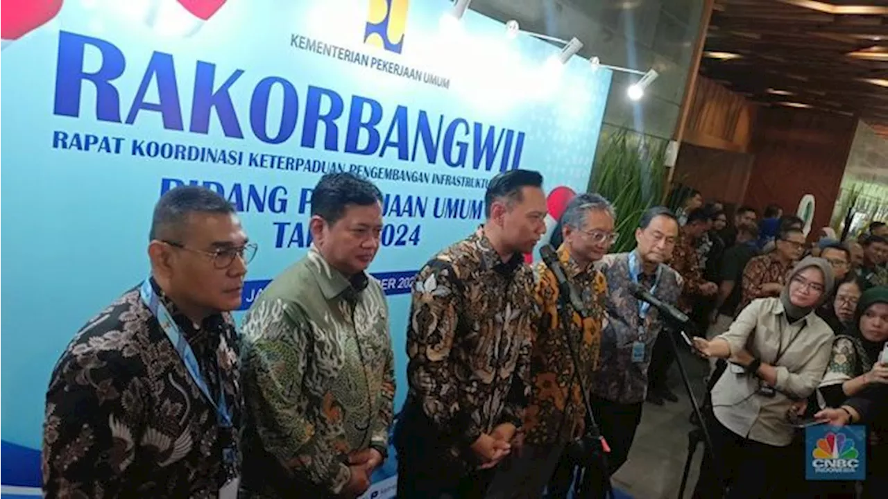 AHY Beberkan Target Pembangunan Infrastruktur di Rakorbangwil PU