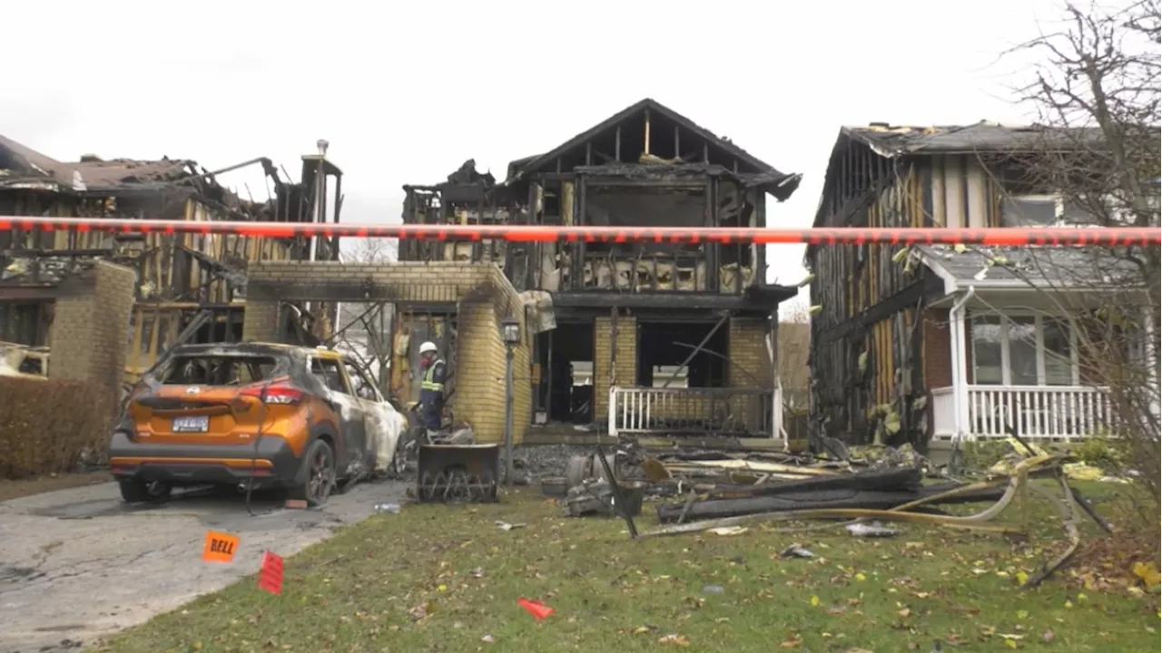 Extension cord malfunction blamed for sparking fire that damaged three homes in Orleans