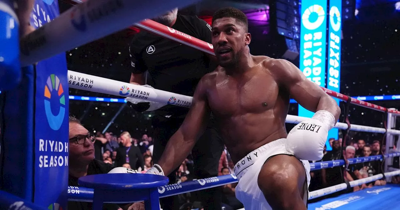 Anthony Joshua is finished but I'd still love to fight him says heavyweight star