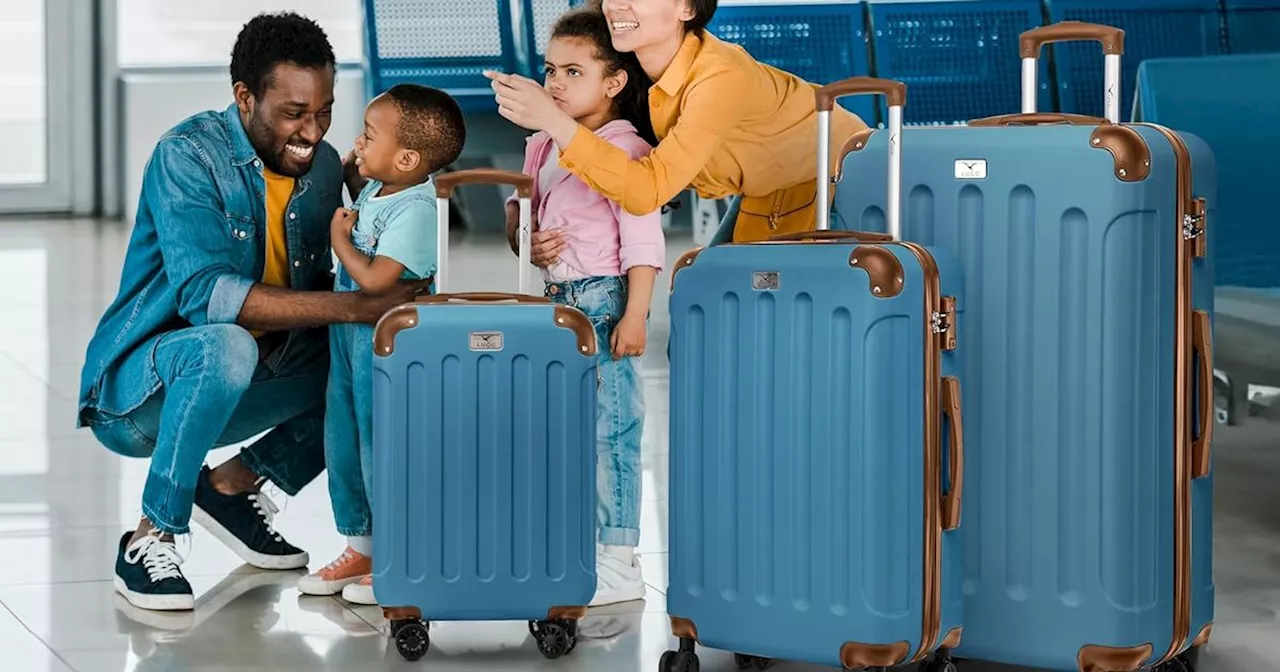 'Perfect, sturdy' three-piece suitcase set under £100 on Amazon