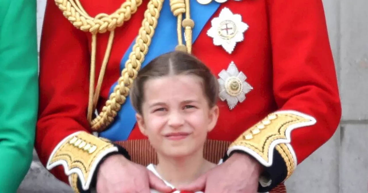 Princess Charlotte left in tears after seeing William's beard for first time