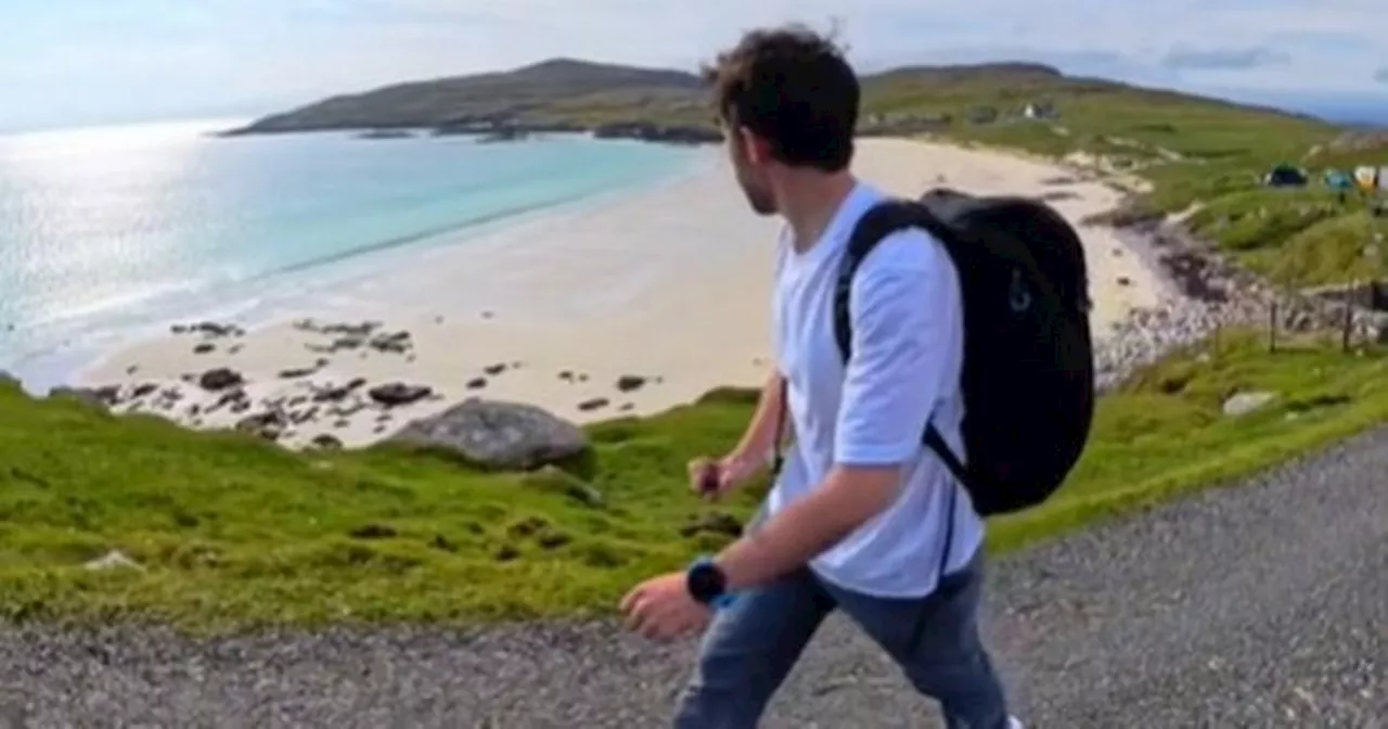 Proud Scot shares 'paradise' location where 'turquoise ocean meets white sands'