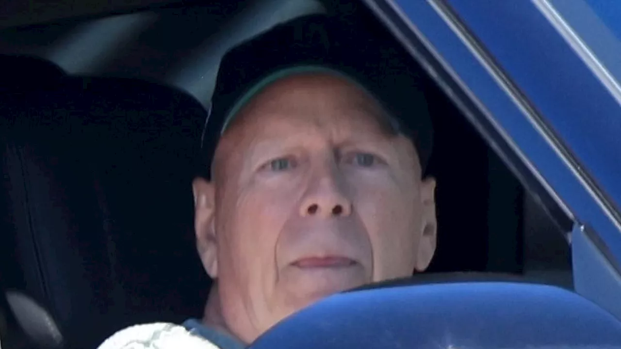 Bruce Willis, 69, is seen on rare outing in Los Angeles amid his dementia battle