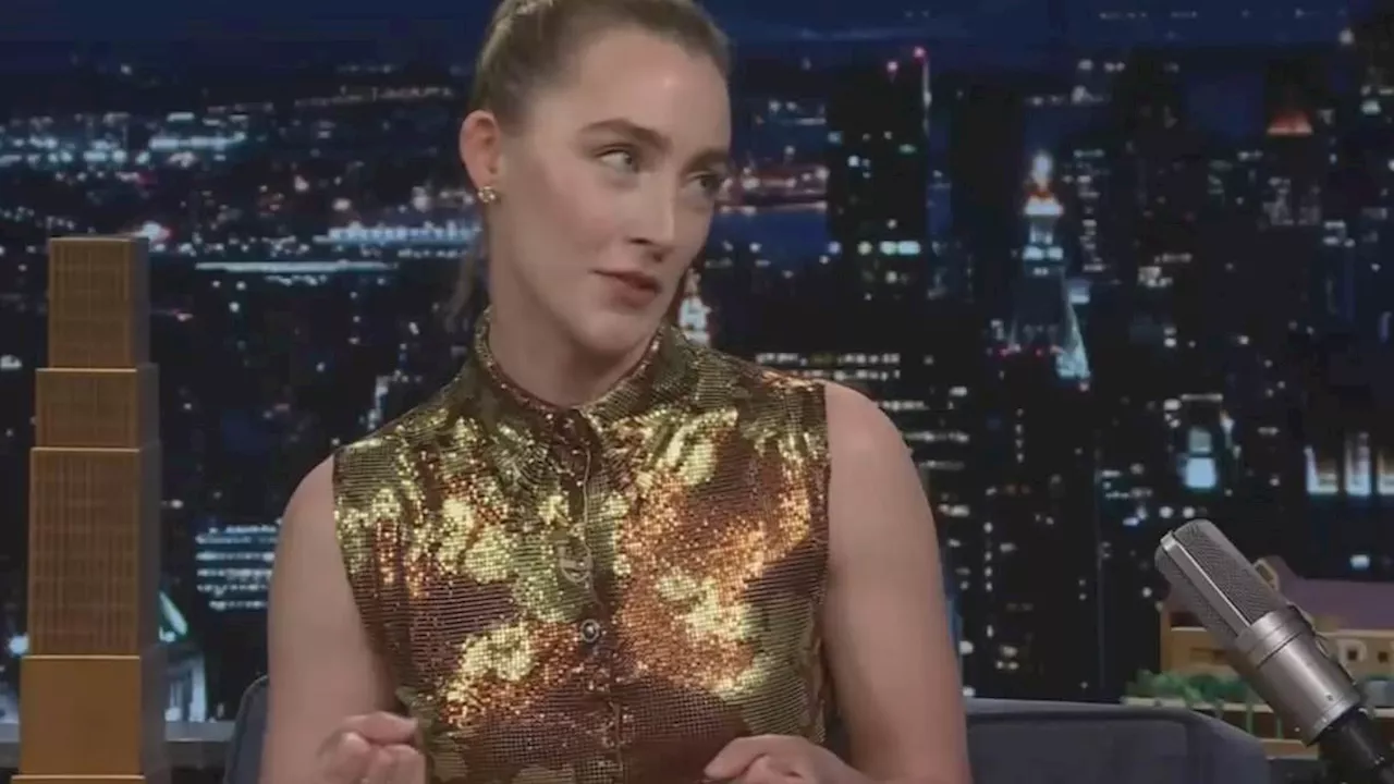 Saoirse Ronan reveals a massively popular singer told her they both resemble each other