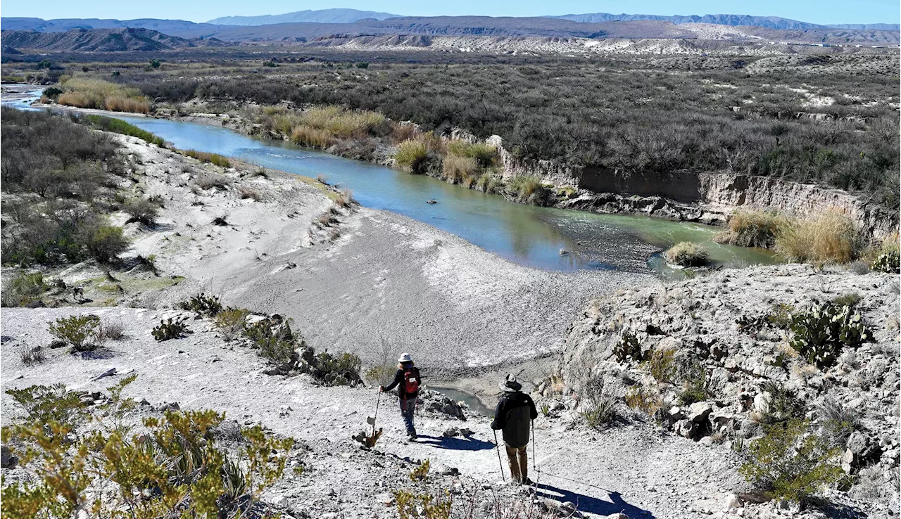 Even the trails are bigger in Texas