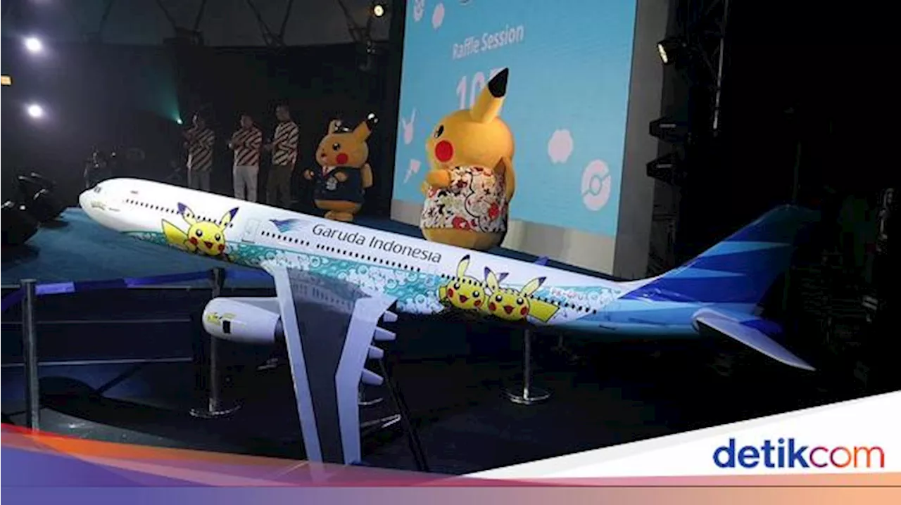 Pikachu Gemoy Berbatik Bakal Mejeng Lagi di Garuda