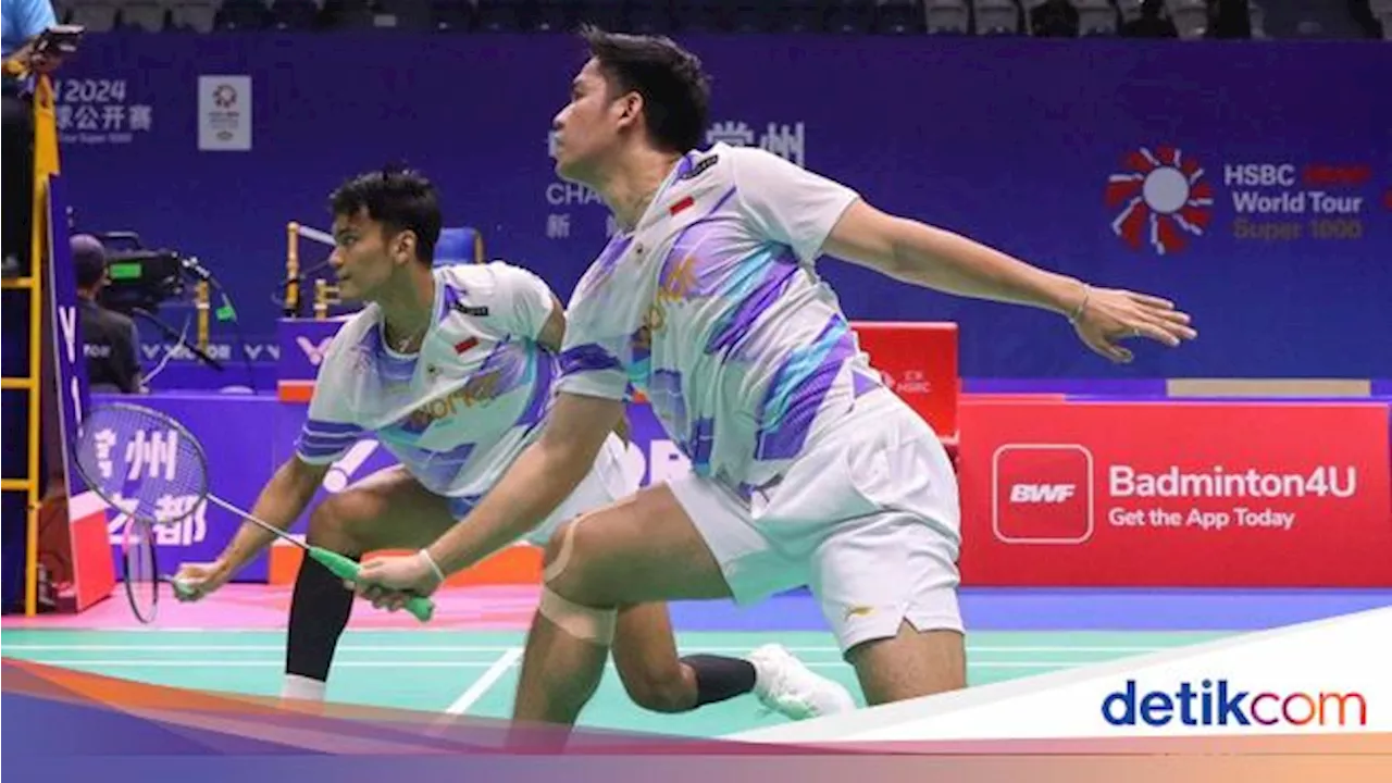 Korea Masters 2024: Dua Ganda Putra Indonesia Takluk di 16 Besar