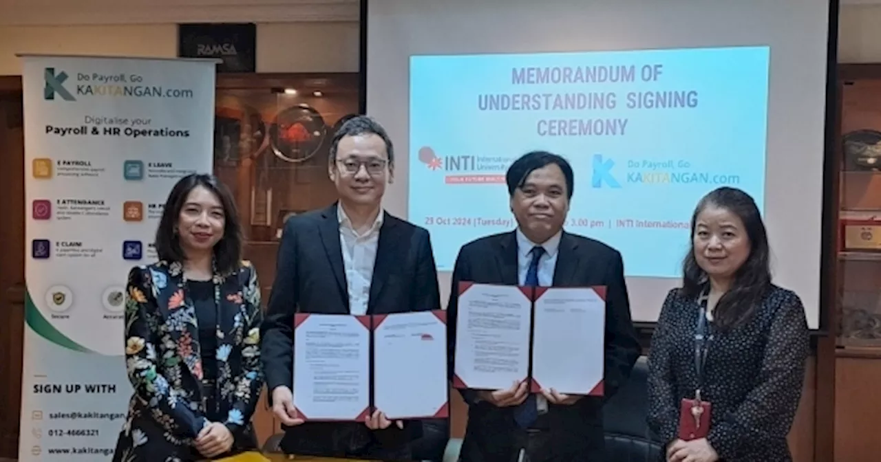 Kakitangan.com, INTI International University & Colleges partner to empower SMEs through upskilling and reskilling initiatives