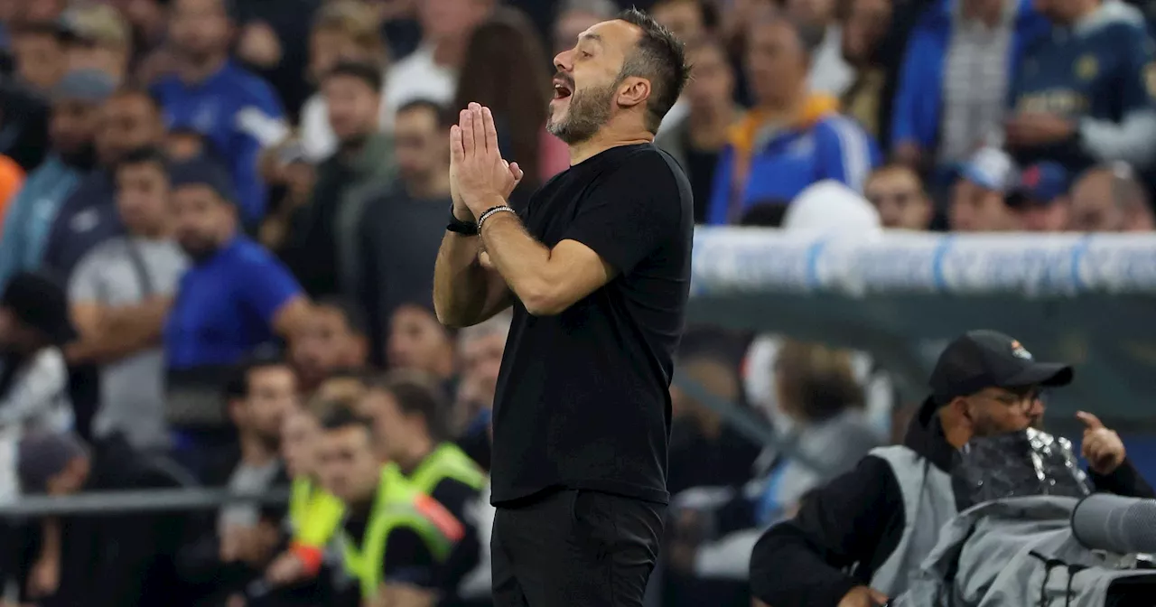  Auxerre (1-3) | Roberto De Zerbi : 'Si le problème c'est moi, je suis prêt à partir'