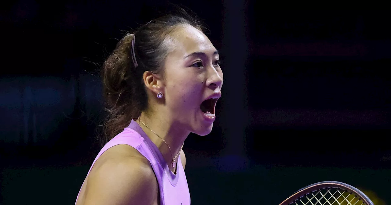 Sul cemento di Riyadh la cinese Zheng ha sconfitto in semifinale Krejcikova per 6-3 7-5 e si è qualificata per la finale