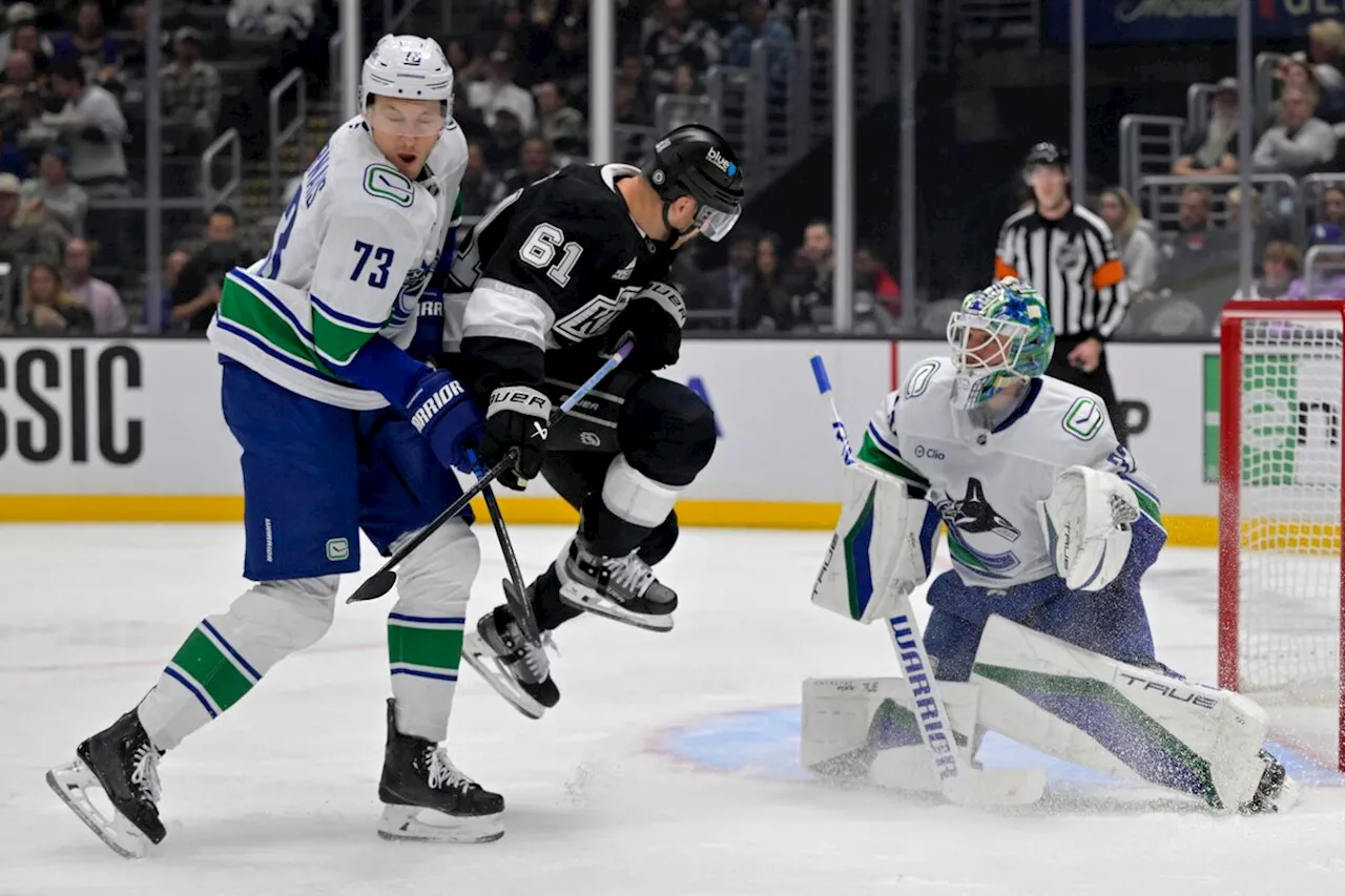 Hughes continues hot streak, Canucks overcome loss of Boeser to beat Kings 4-2