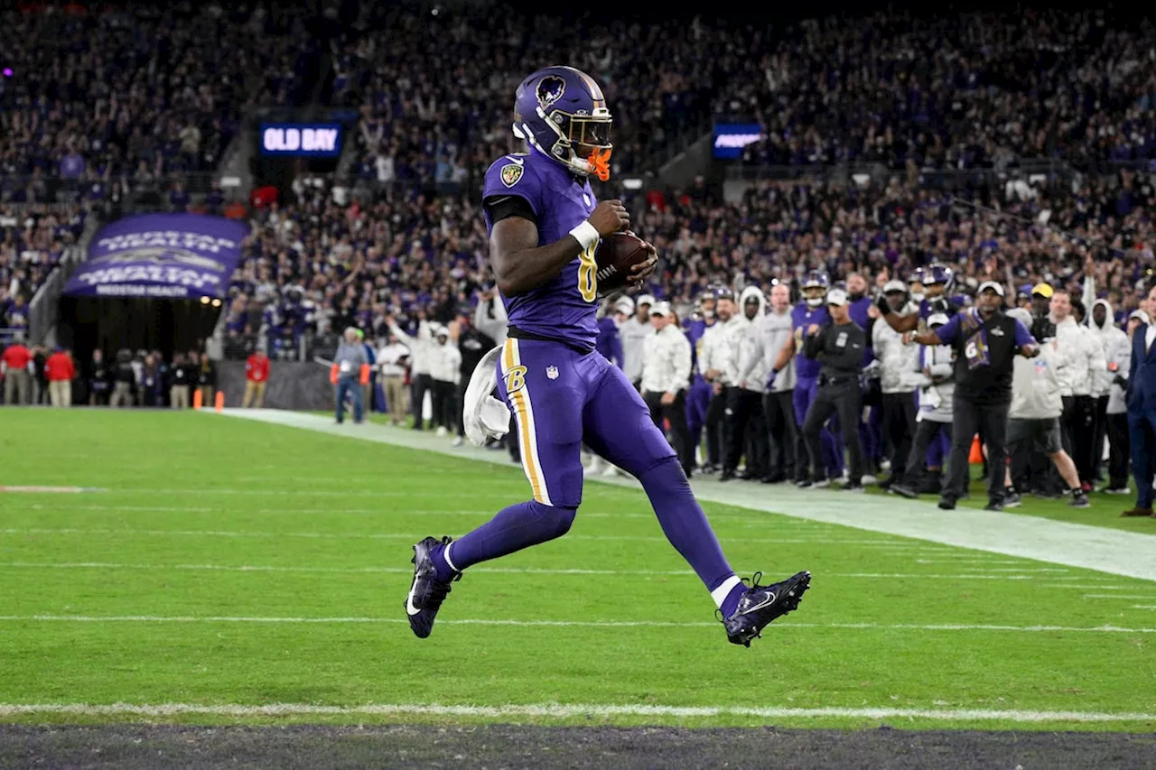 Jackson leads Ravens back, and Baltimore stops 2-point attempt to hold off Cincinnati 35-34