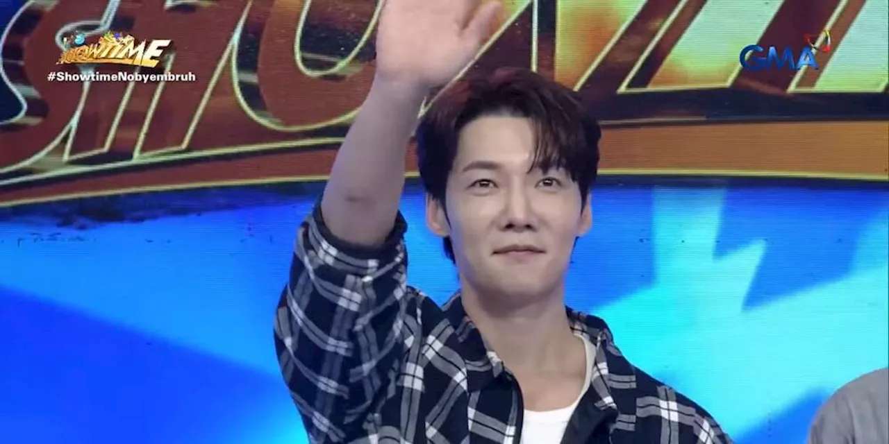 Choi Jin Hyuk makes hosts, fans swoon on 'It's Showtime' ahead of Manila fan-con