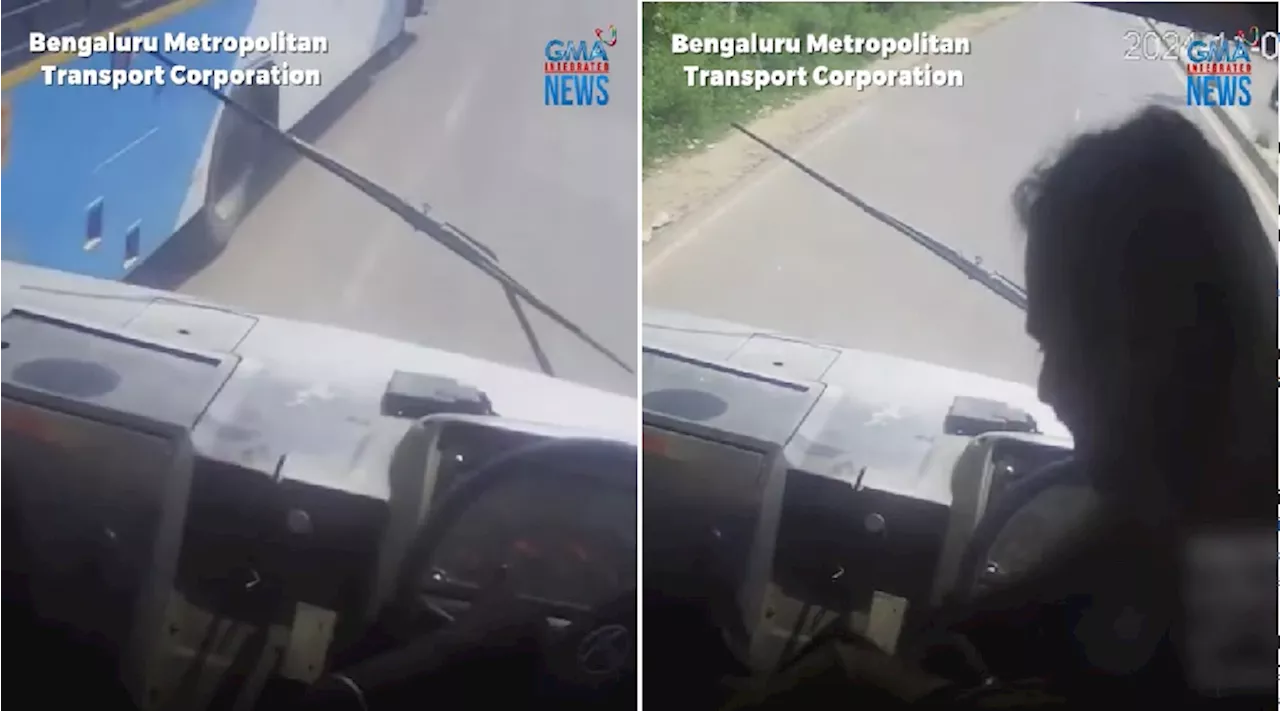 Malagim na sakuna sa daan, naiwasan dahil sa alertong konduktor ng bus sa India