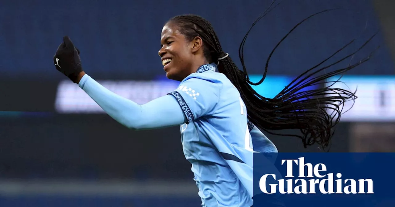 Khadija Shaw hat-trick fires Manchester City to emphatic WSL win over Spurs