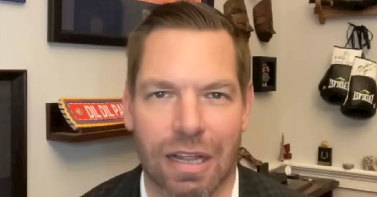 Eric Swalwell Makes Dire Plea To Americans 'Fighting' Back Against Trump Threat