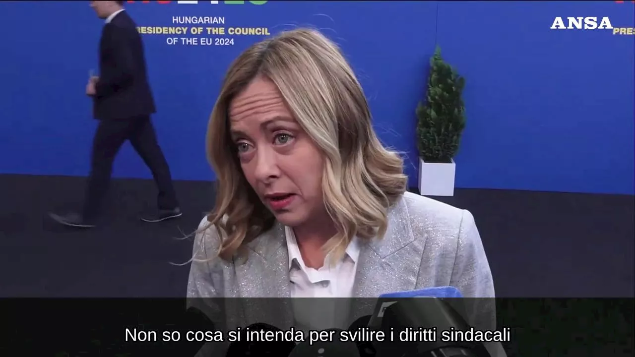 Meloni replica a Schlein: 'Difendiamo i lavoratori meglio della sinistra al caviale'