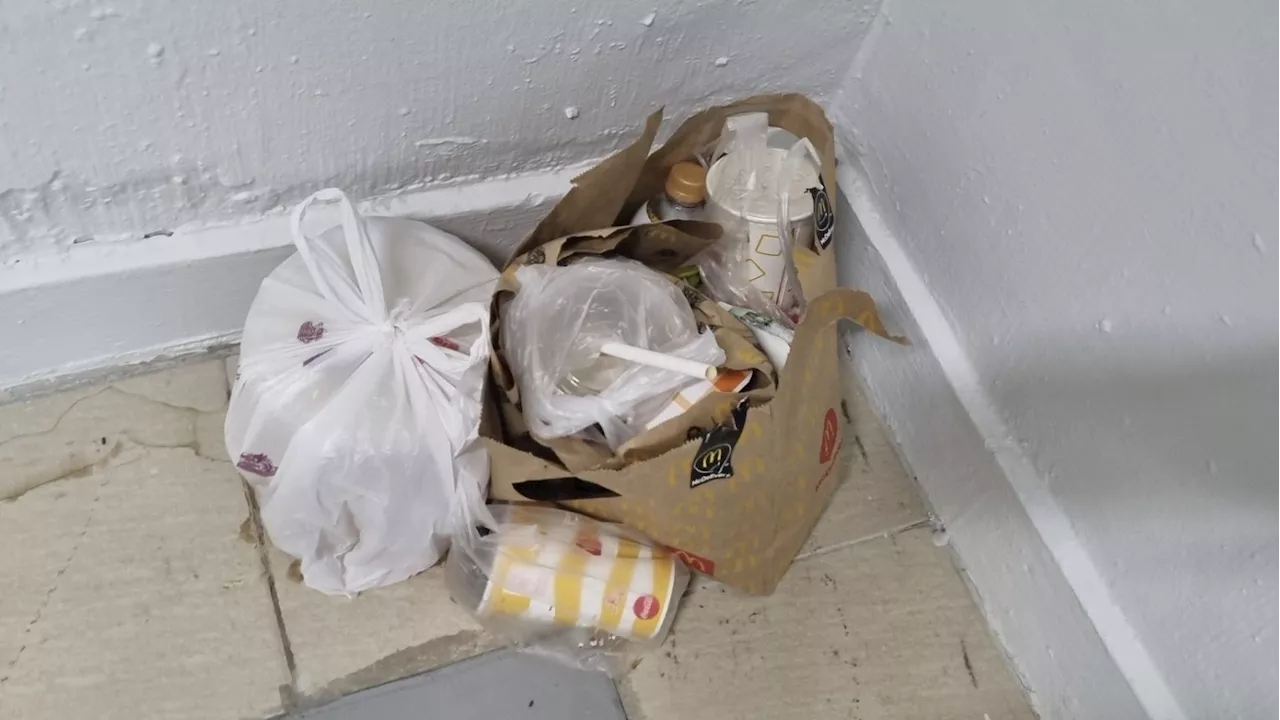 'Lacks a sense of responsibility' — Resident calls out another resident for throwing food trash on