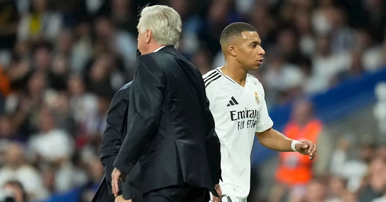 Mbappe 'unhappy with Ancelotti' as he tells friends of discontent at Real Madrid