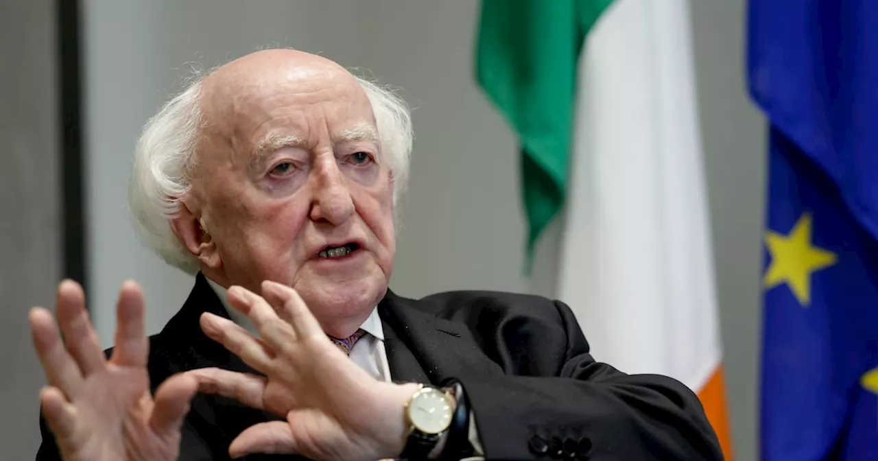 President Michael D Higgins congratulates Donald Trump on his election victory