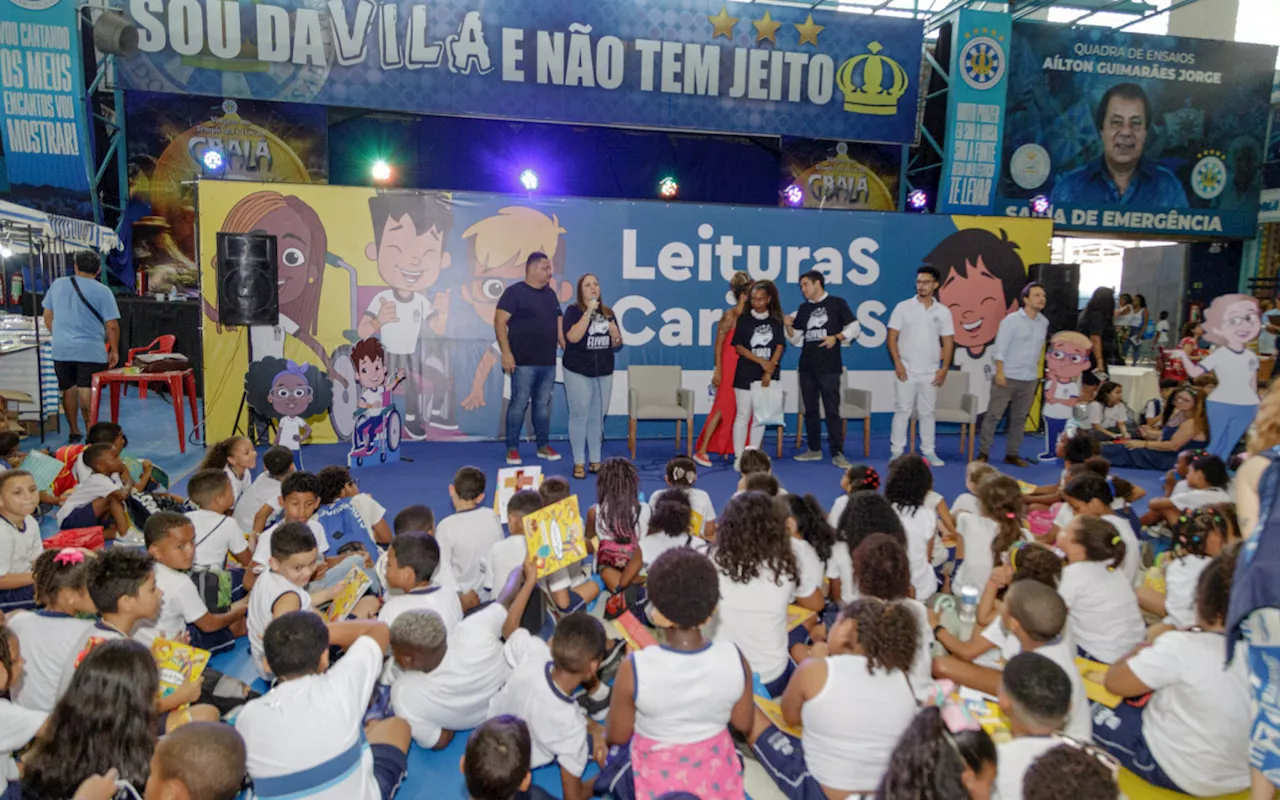 Grátis! Unidos de Vila Isabel promove festa literária