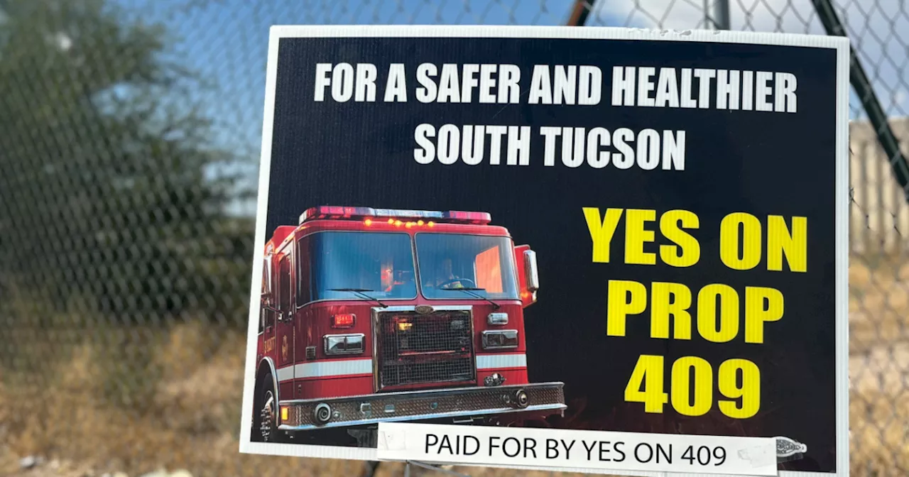 South Tucson votes 'Yes' on Prop 409 and approves new public safety bond