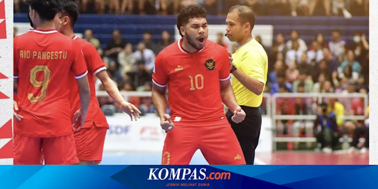 Timnas Futsal Indonesia ke Final ASEAN Futsal Championship 2024, Gilas Thailand 5-1