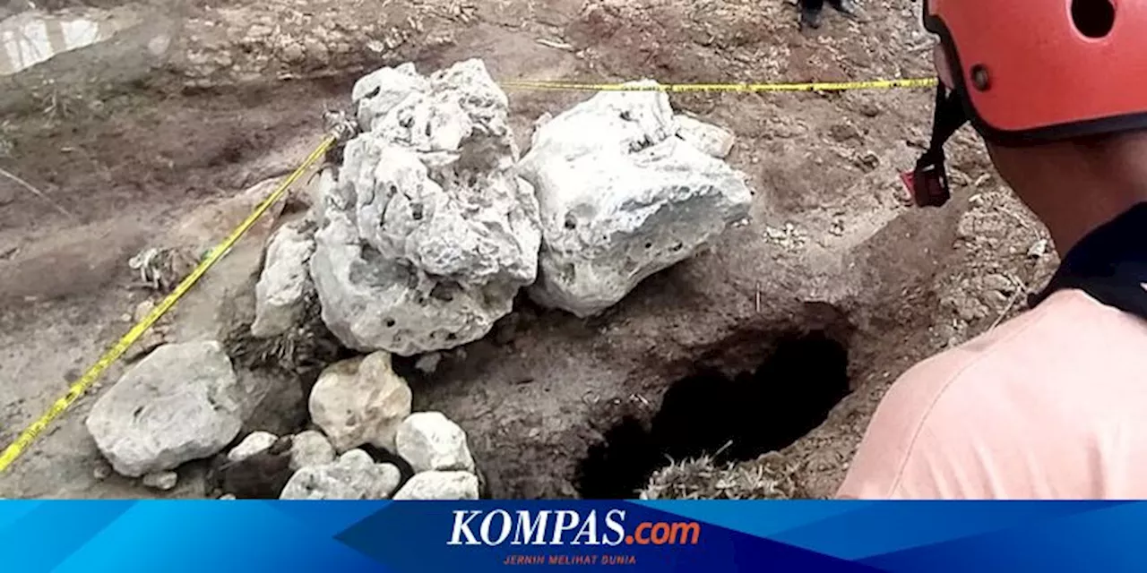 Pakar Geologi Ungkap Fenomena Lubang Misterius di Blitar yang Serap Air Sungai hingga Kering