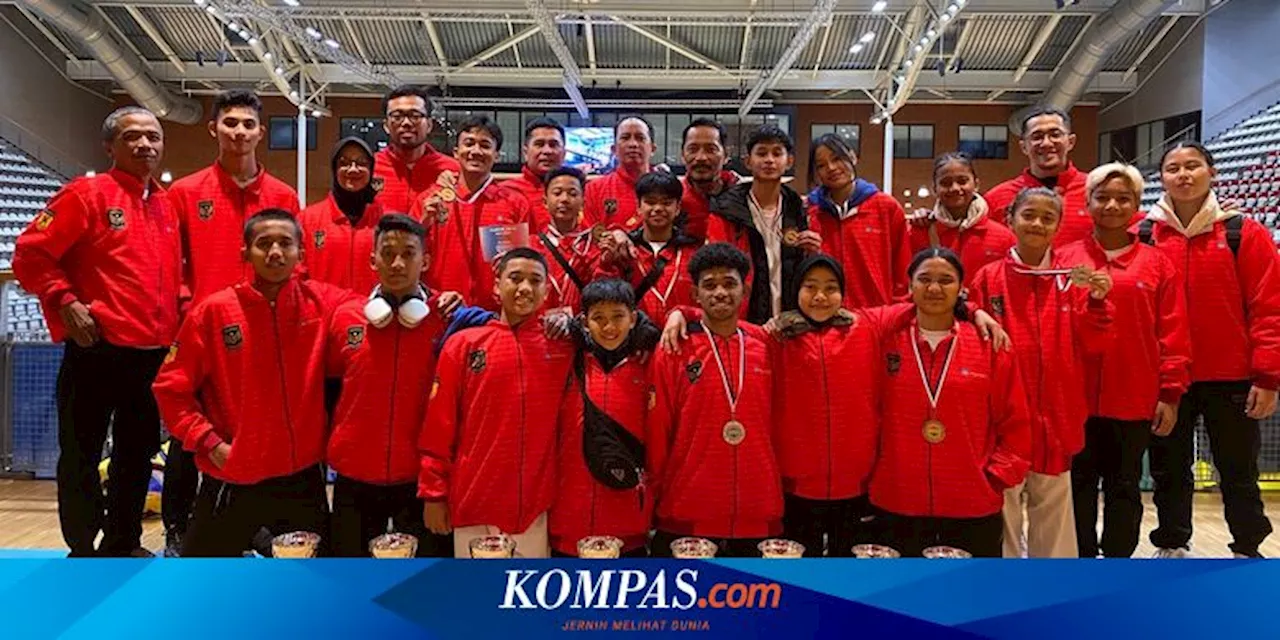 Siswa Indonesia Raih 15 Medali Ajang Karate Internasional di Belanda