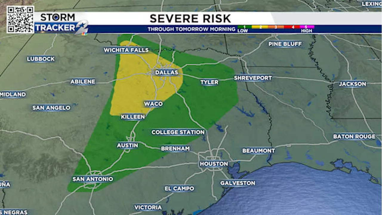 STORM TIMELINE: Cold front brings a storm threat to SE Texas tonight