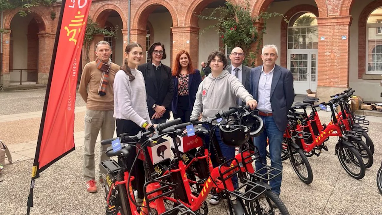 Le lycée Pyrène expérimente le dispositif vélo de la Région