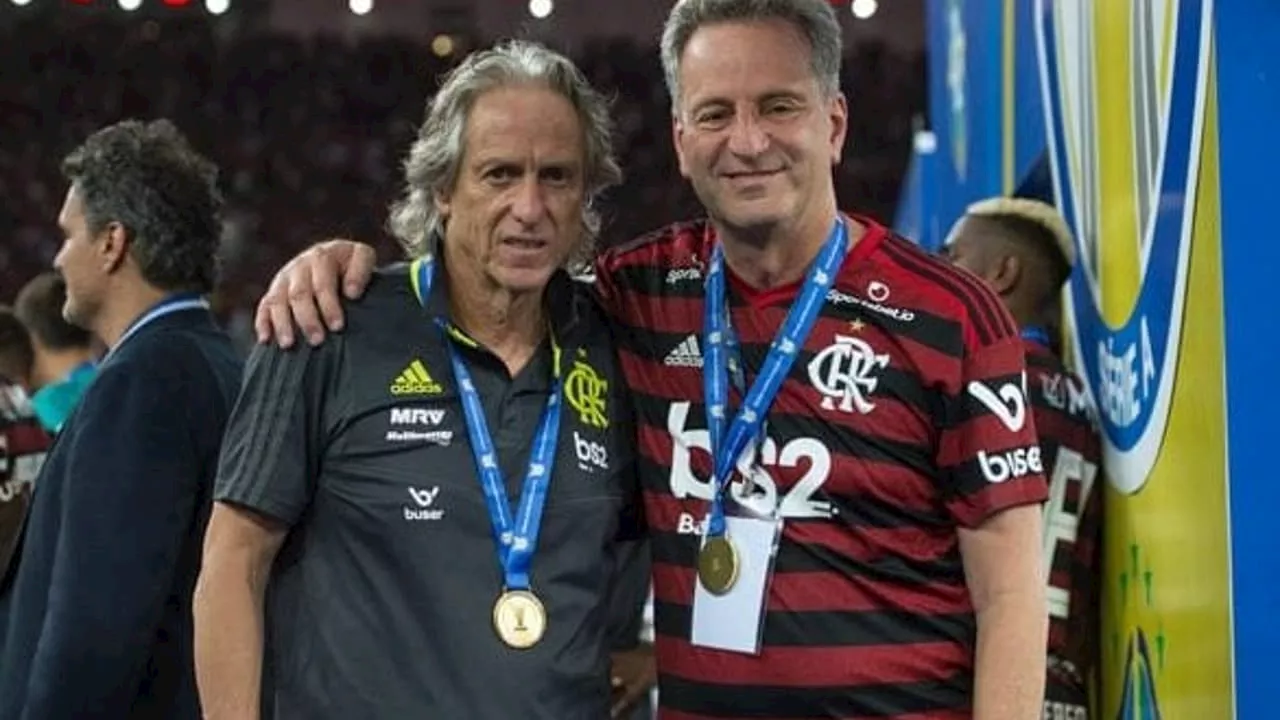 Rodolfo Landim revela por que Jorge Jesus não voltou ao Flamengo; veja