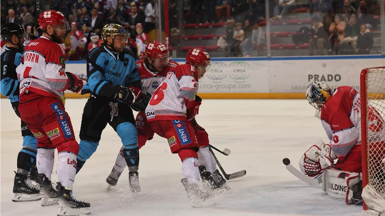 Hockey sur glace : de valeureux Spartiates s'inclinent sur le fil face au leader grenoblois