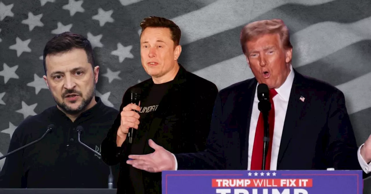 Donald Trump habla por teléfono con Zelenski e incorpora a Elon Musk en la llamada