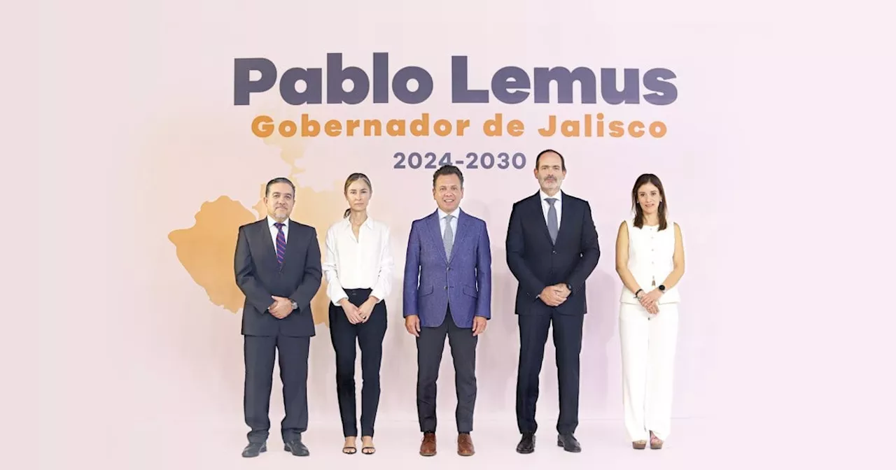 Pablo Lemus presenta a equipo para impulsar justicia laboral y desarrollo de Jalisco