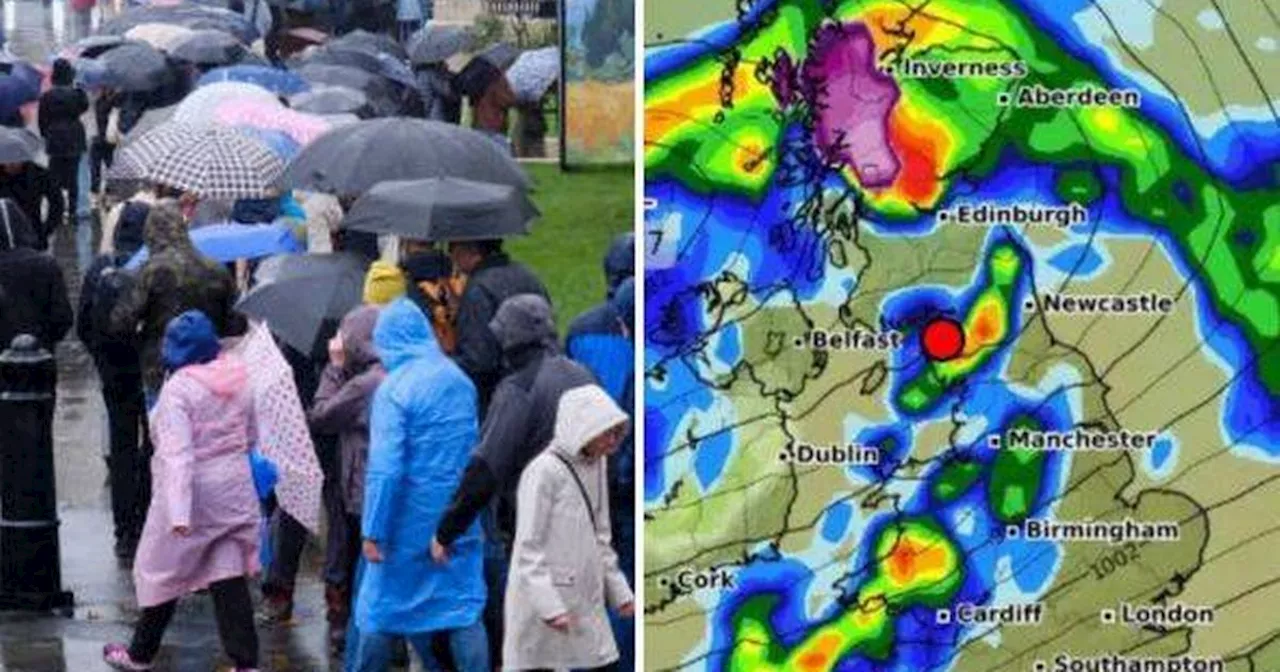 Weather maps pinpoint exact date snow set to hit after 742 miles of rain