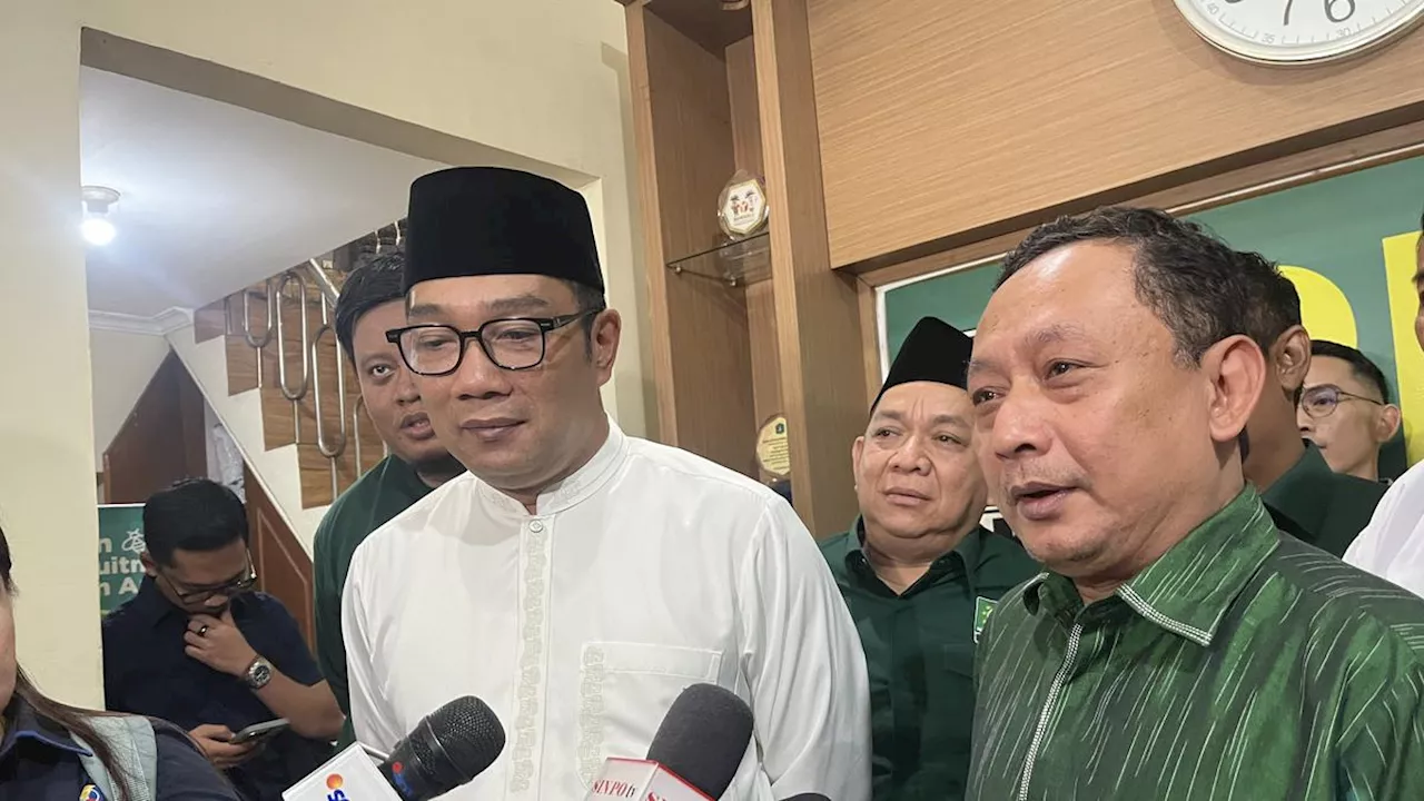 Ridwan Kamil Pastikan KIM Solid Usai Sambangi DPW PKB Jakarta