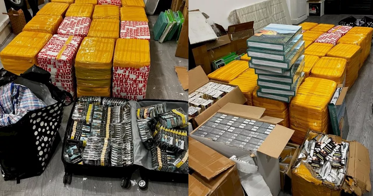 Whopping £1.65m of illegal tobacco and vapes seized in raid on empty premises