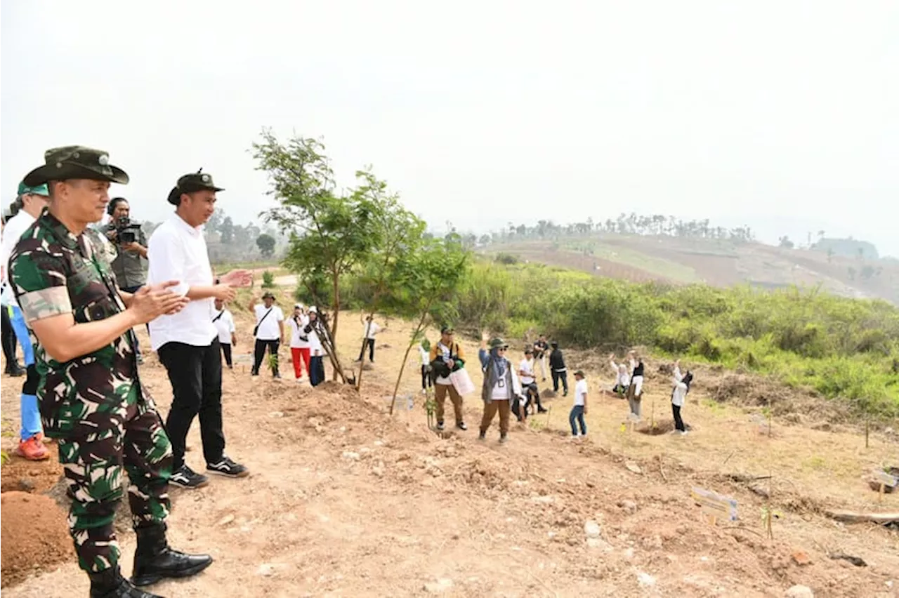 Jawa Barat Tanam Pohon Serentak di 27 Kabupaten dan Kota