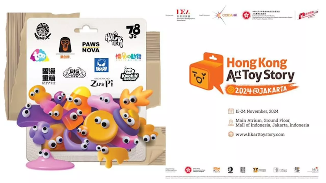 Kreativitas dan Seni Hong Kong Hadir di Indonesia lewat Hong Kong Art Toy Story 2024Jakarta