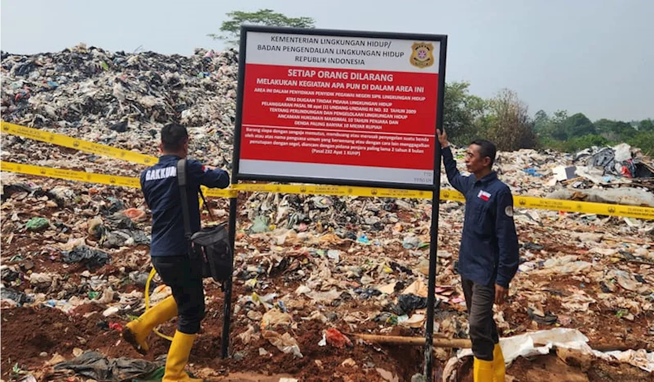 Pelaku Pembakaran Sampah di TPS Limo Ditetapkan sebagai Tersangka