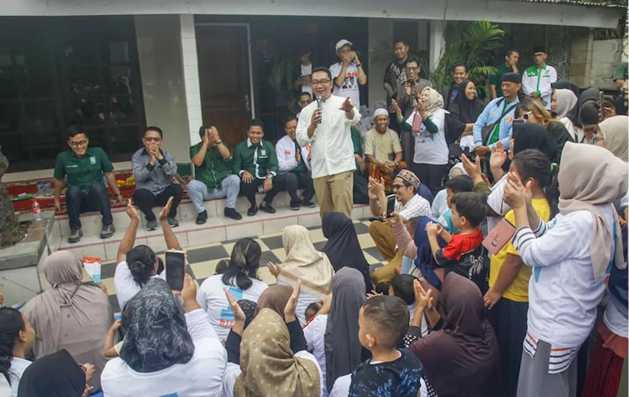 Ridwan Kamil Blusukan di Permukiman Padat Penduduk Pulo Gadung