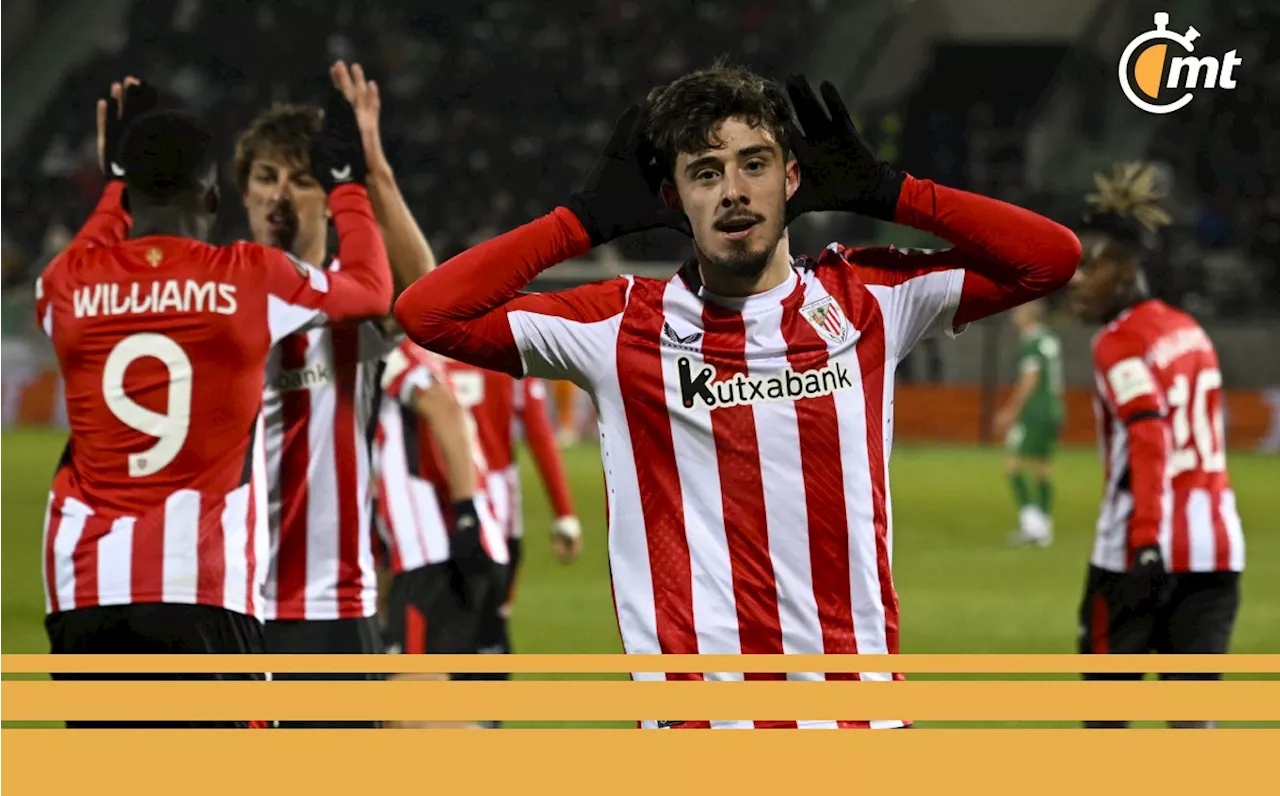 El Athletic Club de Álex Padilla le remontó al Ludogorets en la Europa League