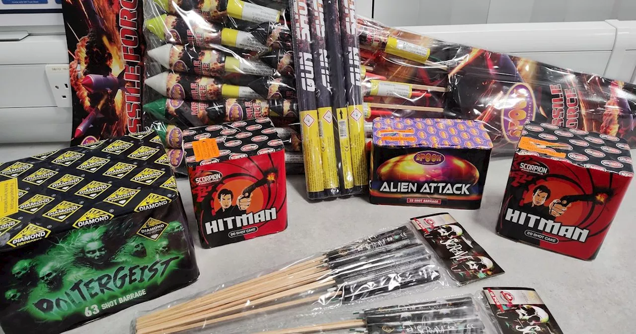 After 'mayhem' Bonfire Night, police are STILL dealing with fireworks