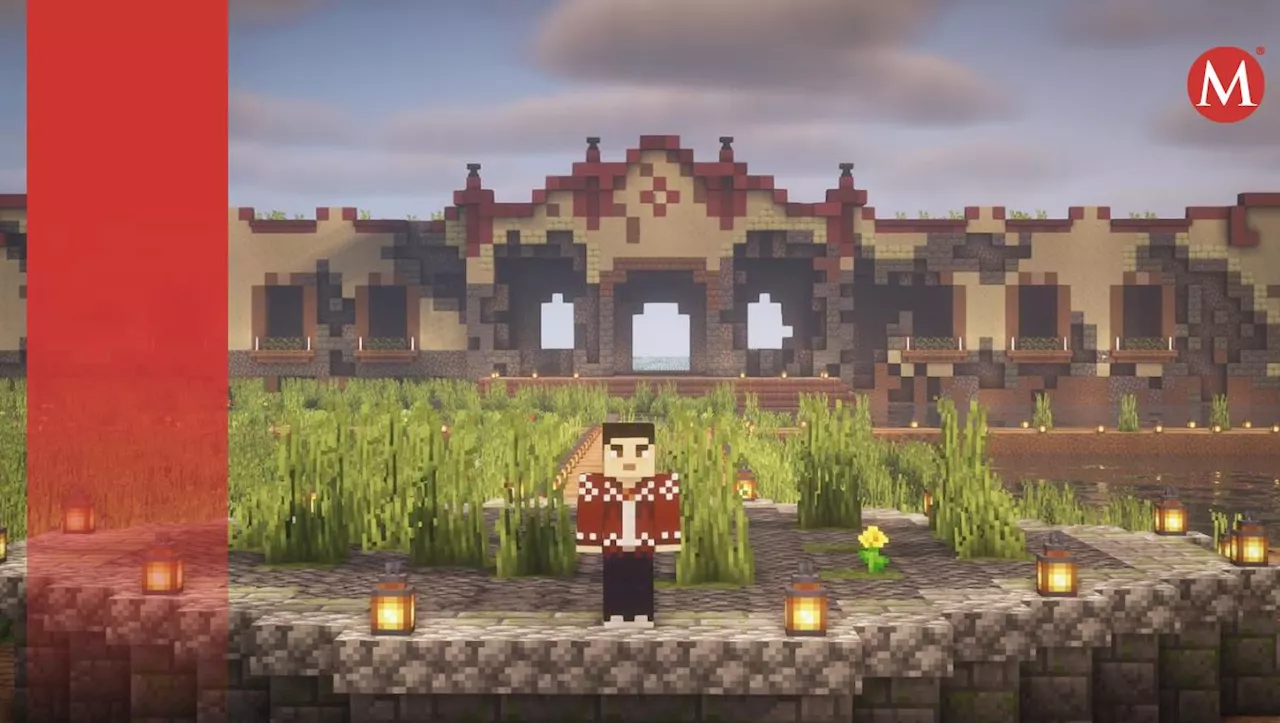 Recrean las ruinas de Viejo Padilla, Tamaulipas en Minecraft; “Pensé que sería más fácil”