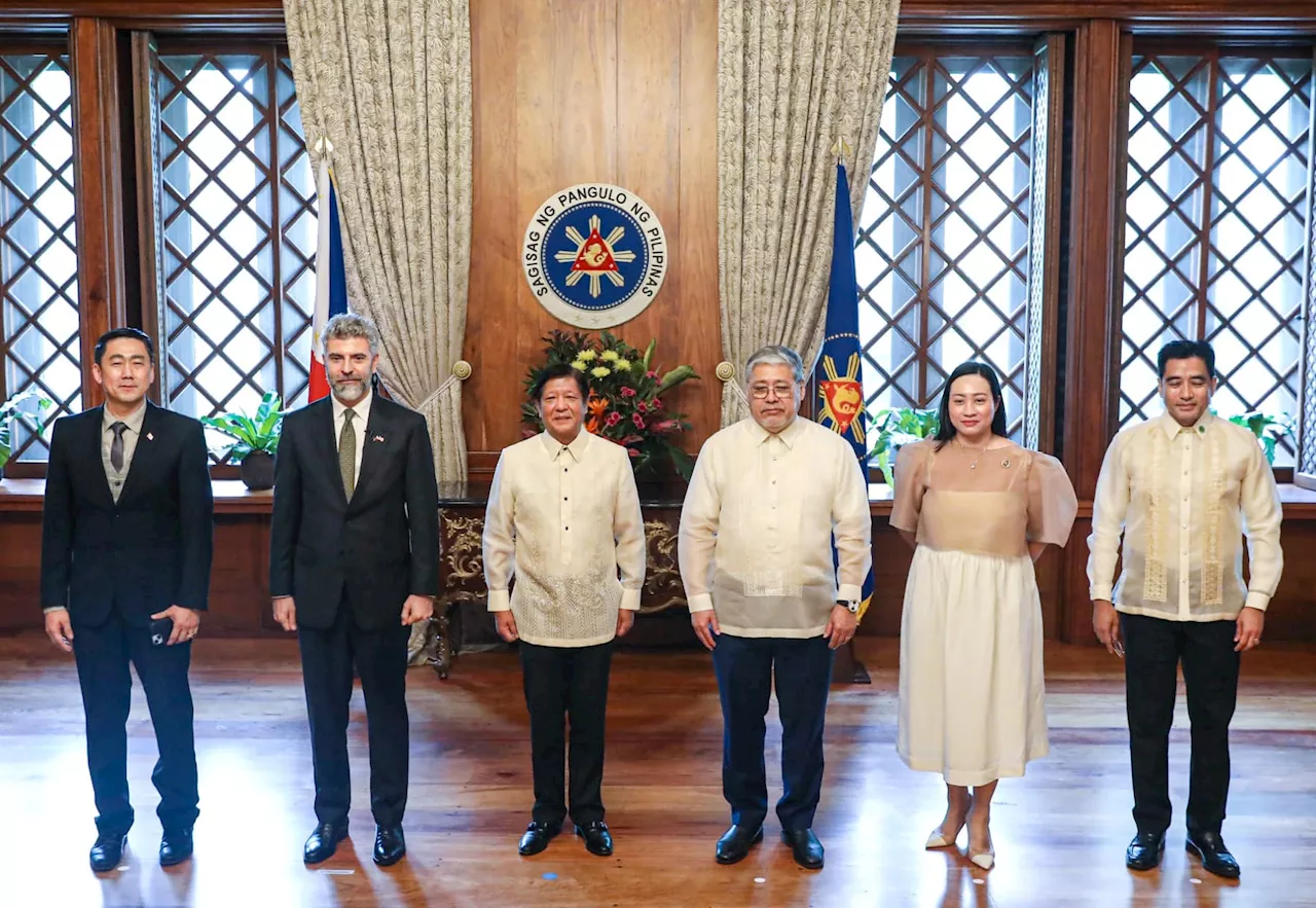 Marcos welcomes 8 non-resident ambassadors to the Philippines