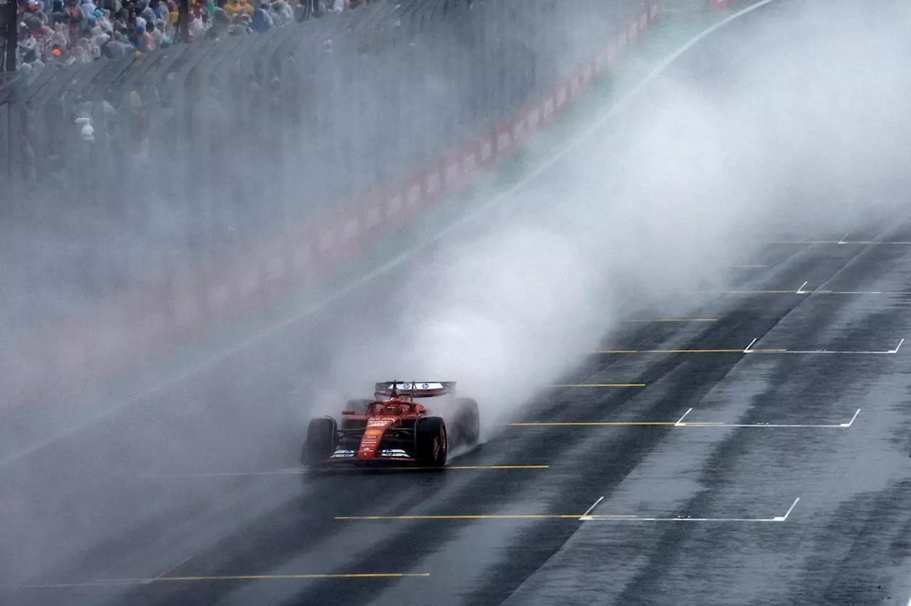 Leclerc, Sainz at a loss over lack of wet-weather Ferrari pace in Brazilian GP