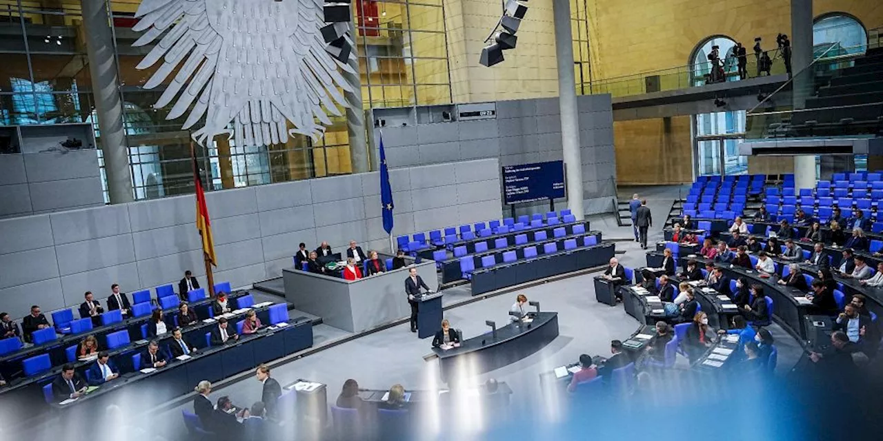 Schlagabtausch im Deutschen Bundestag über Zeitplan für Neuwahl