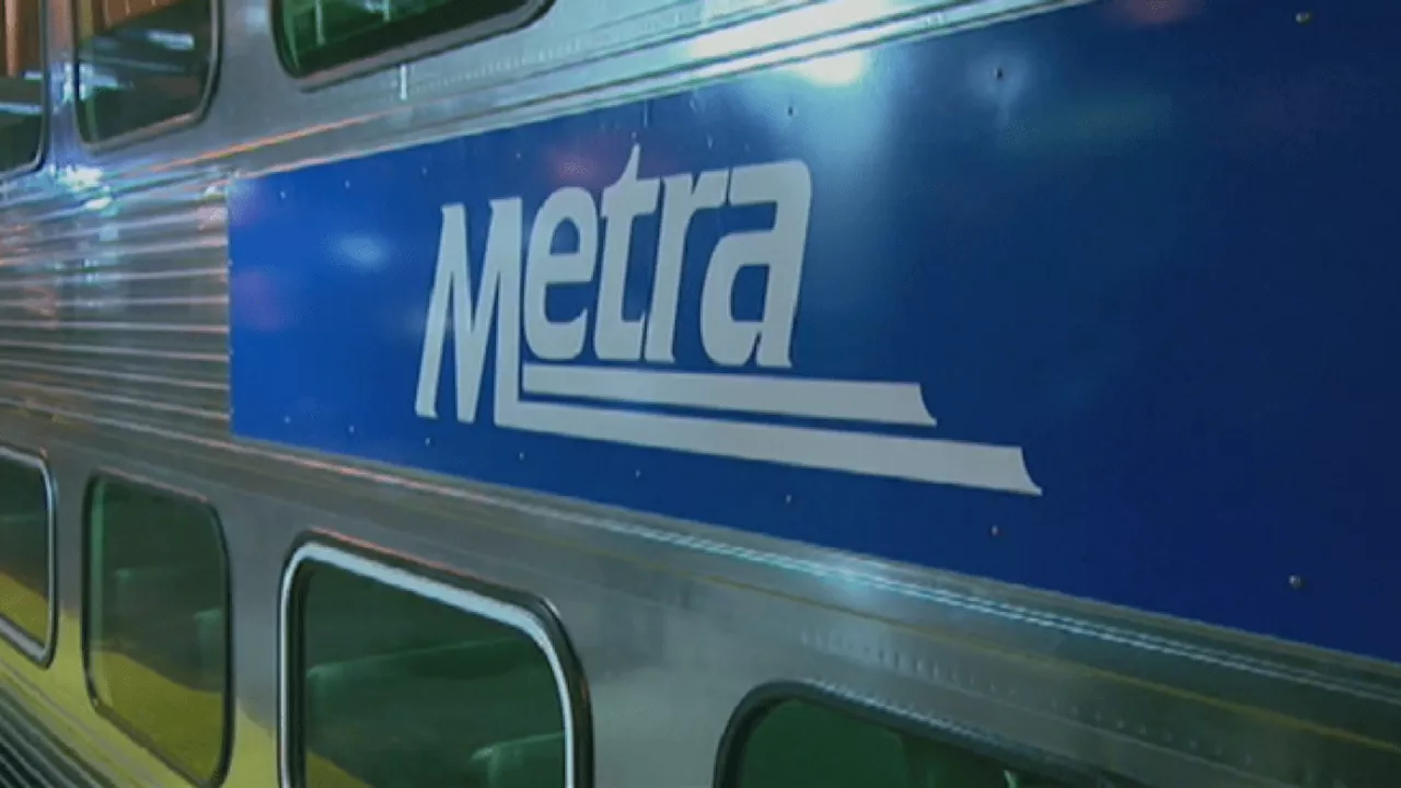 Suburban Chicago Metra line stopped after pedestrian struck; ‘extensive delays' expected