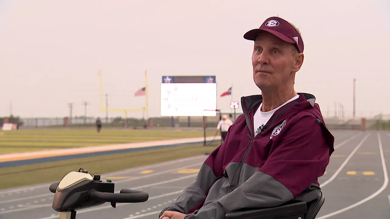 Legendary Ennis football coach reflects on last game before retiring to fight multiple sclerosis